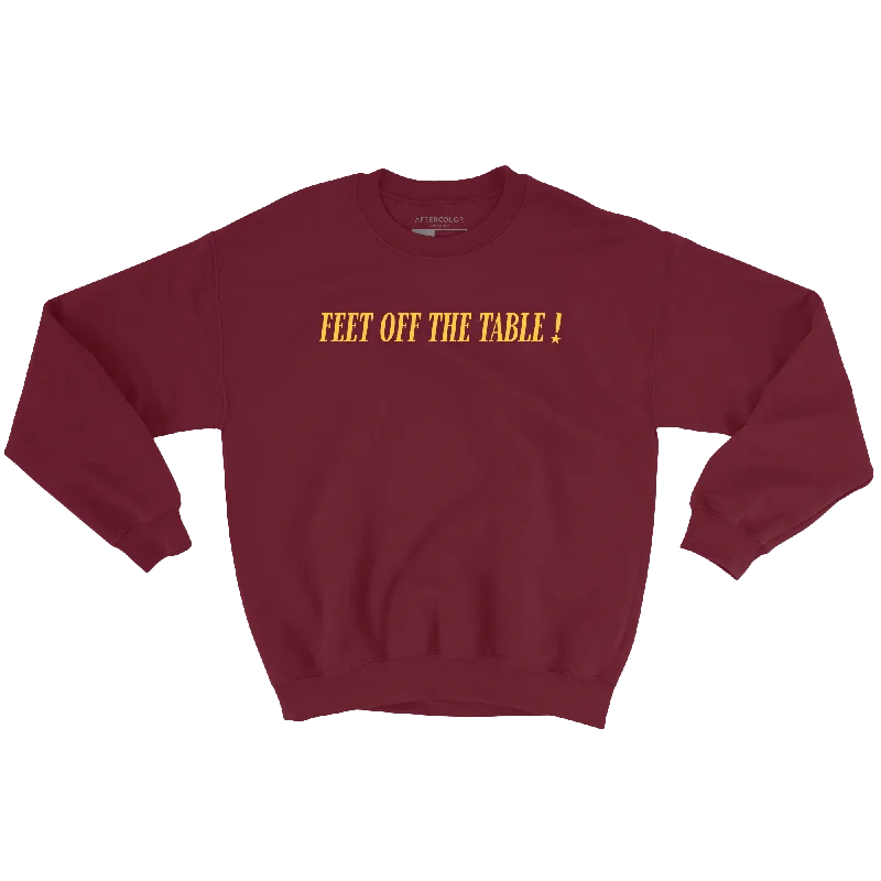 Feet off the table! Wizard Sweatshirt