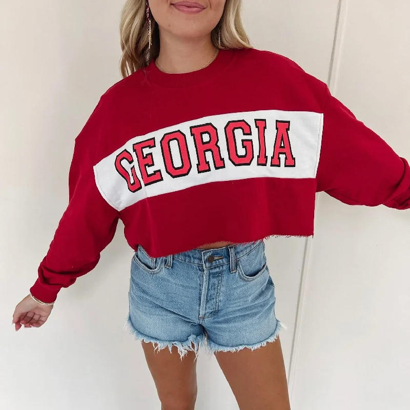 Georgia Cropped Pullover