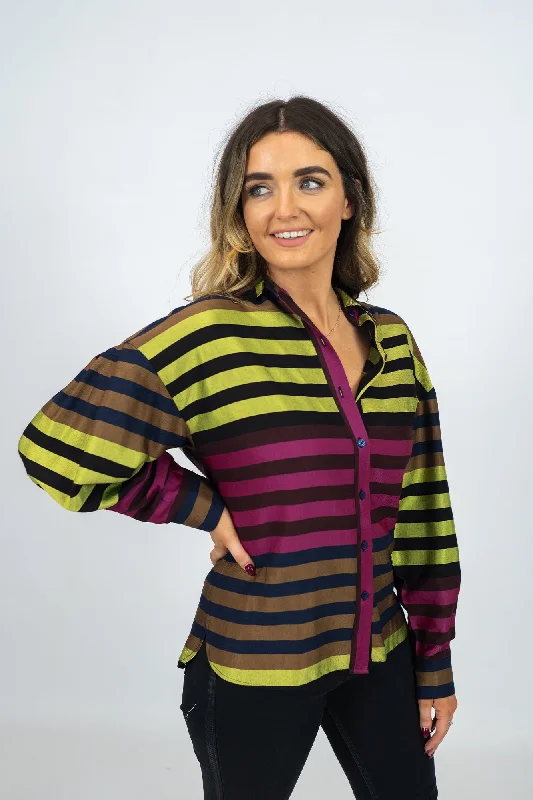 Vilagallo Vernen Stripe Shirt