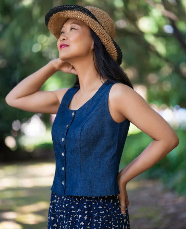 Itch to Stitch Madalena Vest Top