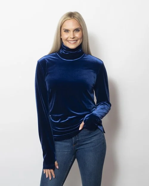 Snoskins Plushtech Velvet Turtleneck 11636-24F