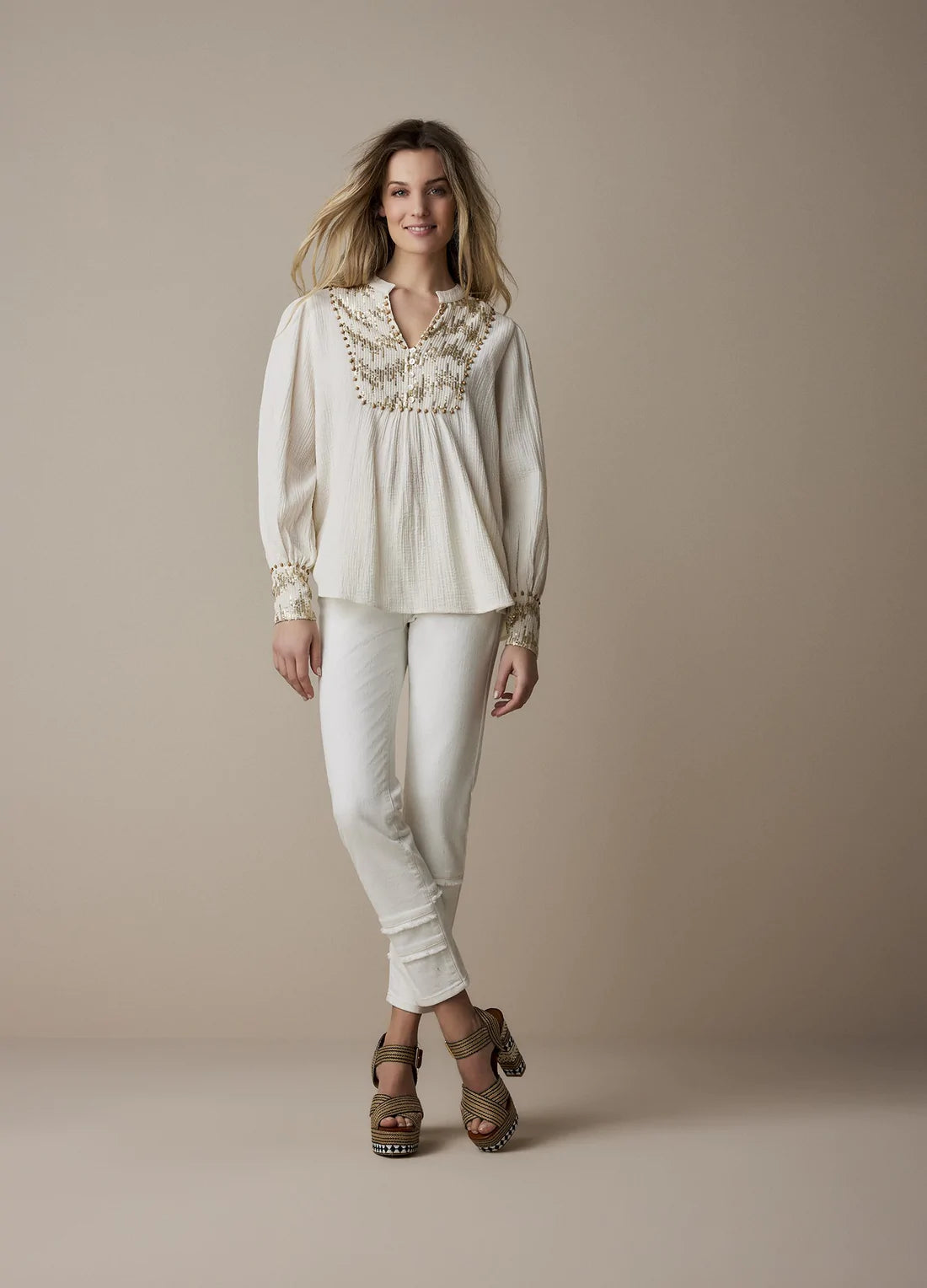 Summum Sequin Blouse