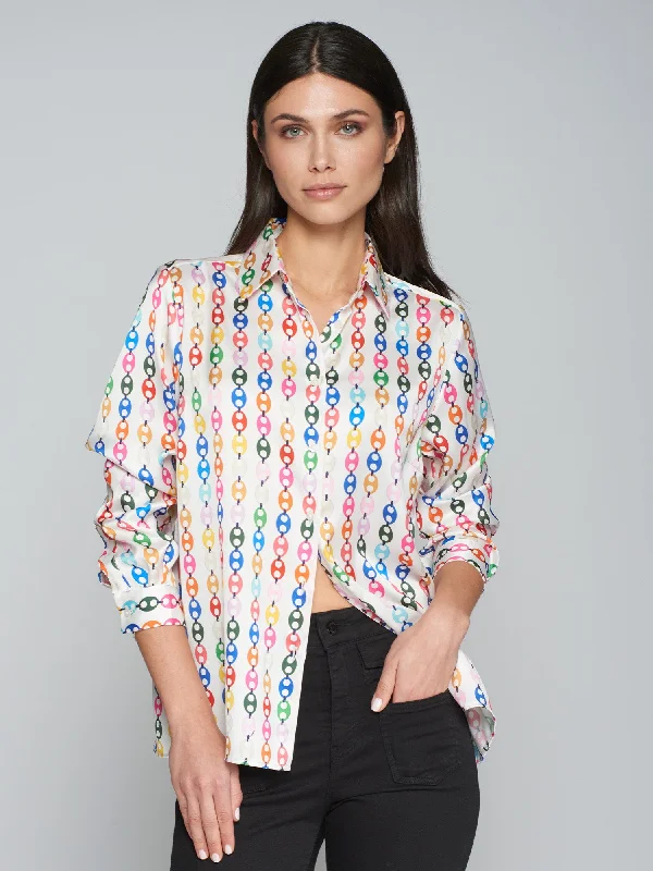 Vilagallo Multi Coloured Irina Calabrote Shirt