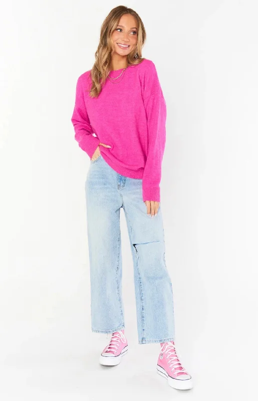 Feel Good Sweater - Pink