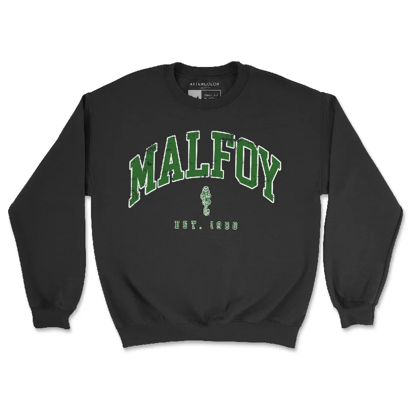 Malfoy Graphic Crewneck Sweatshirt