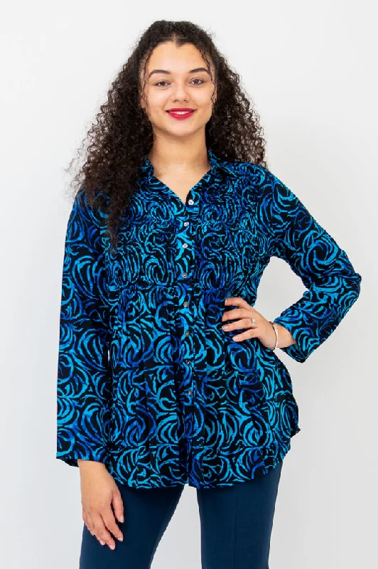 Cindy L/S Blouse, Whirpool