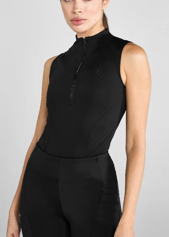 Black Sleeveless Core Base Layer