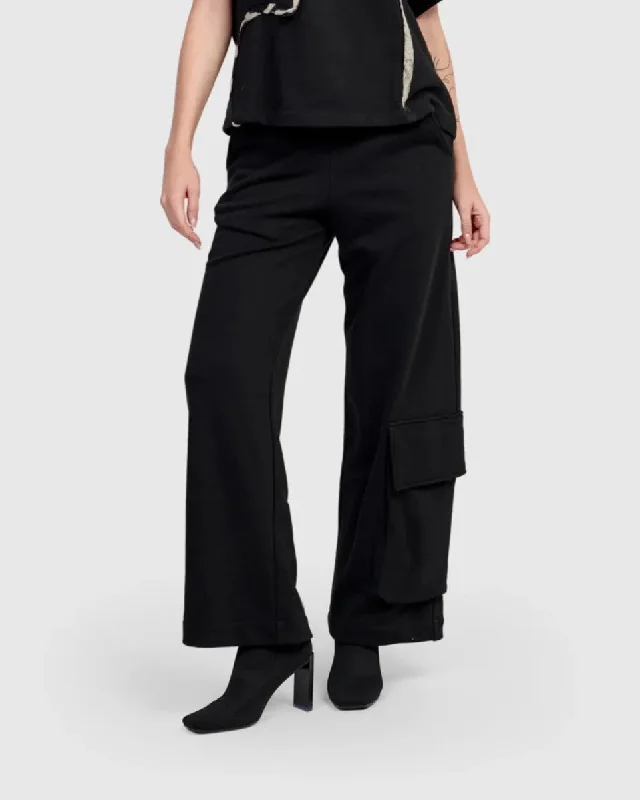 Urban Cleo Cargo Pants, Black