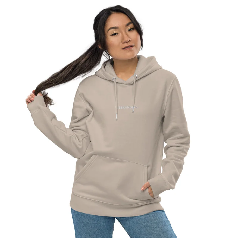 Weekending Embroidered Essential Eco Hoodie