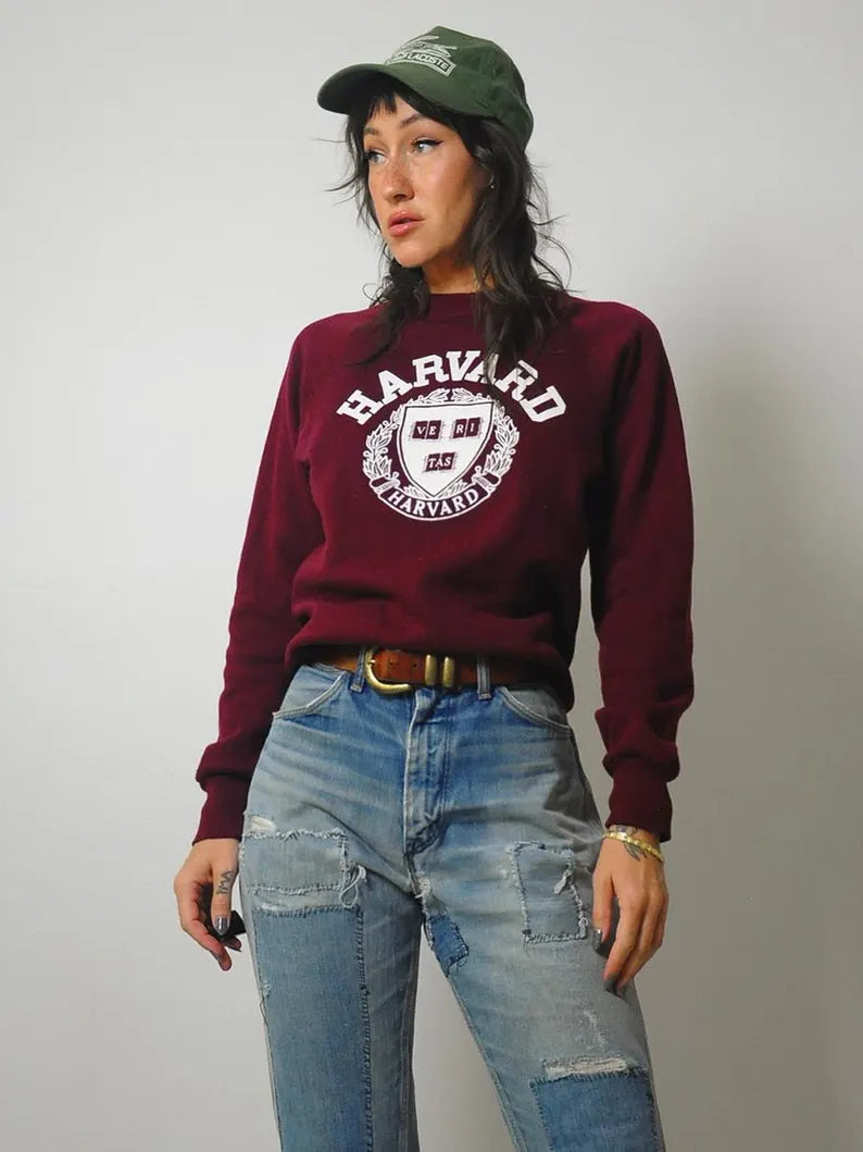 1980's Harvard Crest Sweatshirt