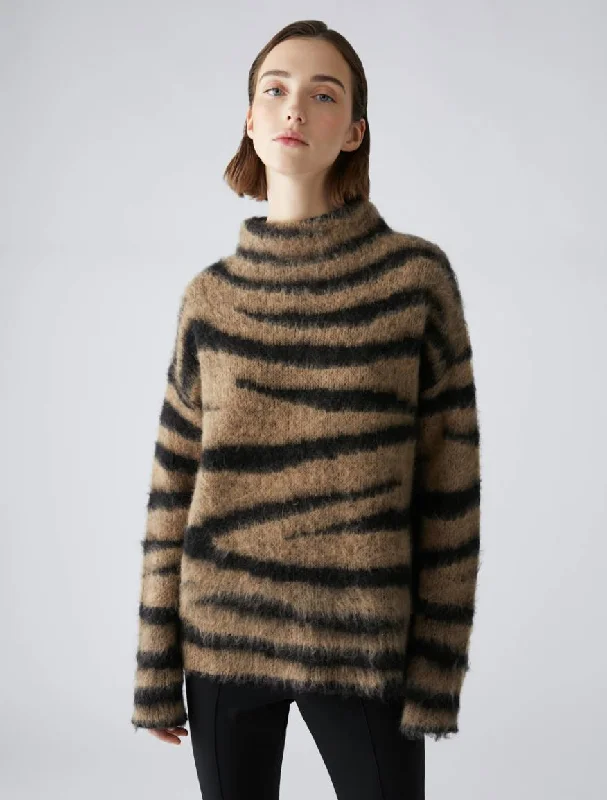 PENNYBLACK Jacquard Mohair Benny Sweater