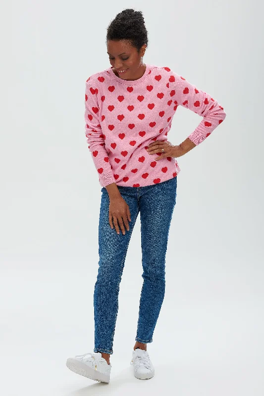 Sugarhill Simone Heart Jumper