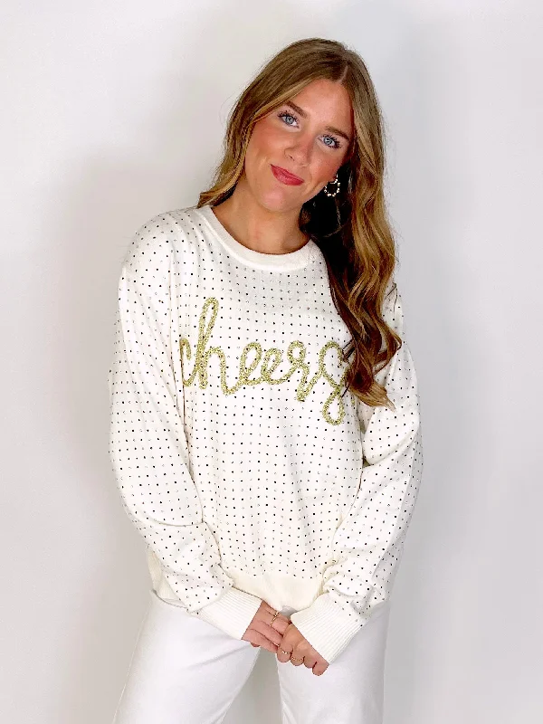 Let's Cheers Sweater | Queen of Sparkles