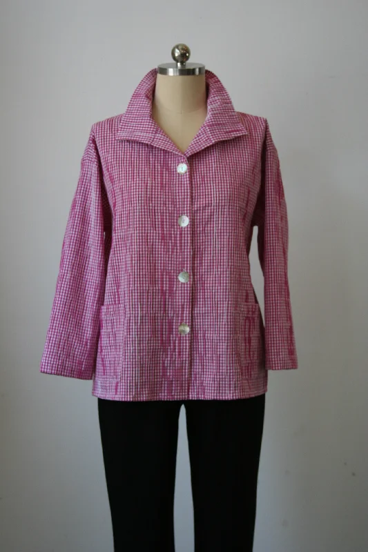 Calvin Gingham Jacket 2736 S24