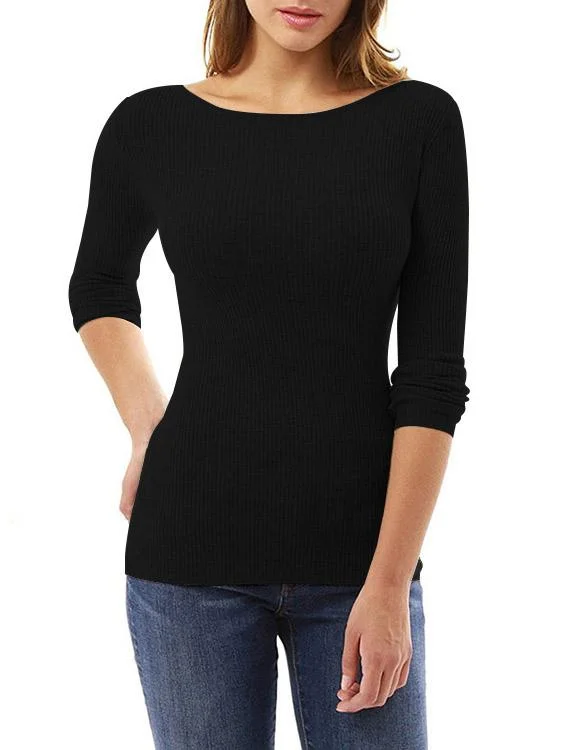 Custom Knit Round Neck T-shirts